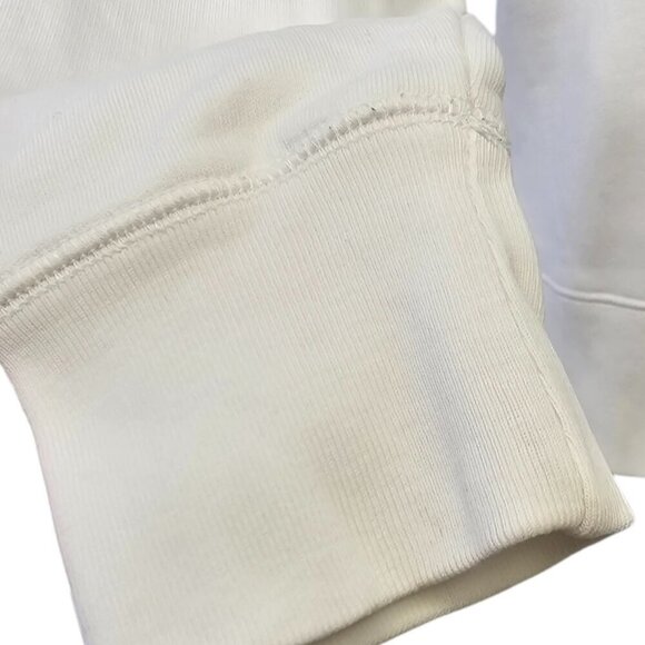 ZADIG & VOLTAIRE Womens Upper Skull Foil Sweatshirt, White, Silver Graphic, XS - Picture 8 of 11